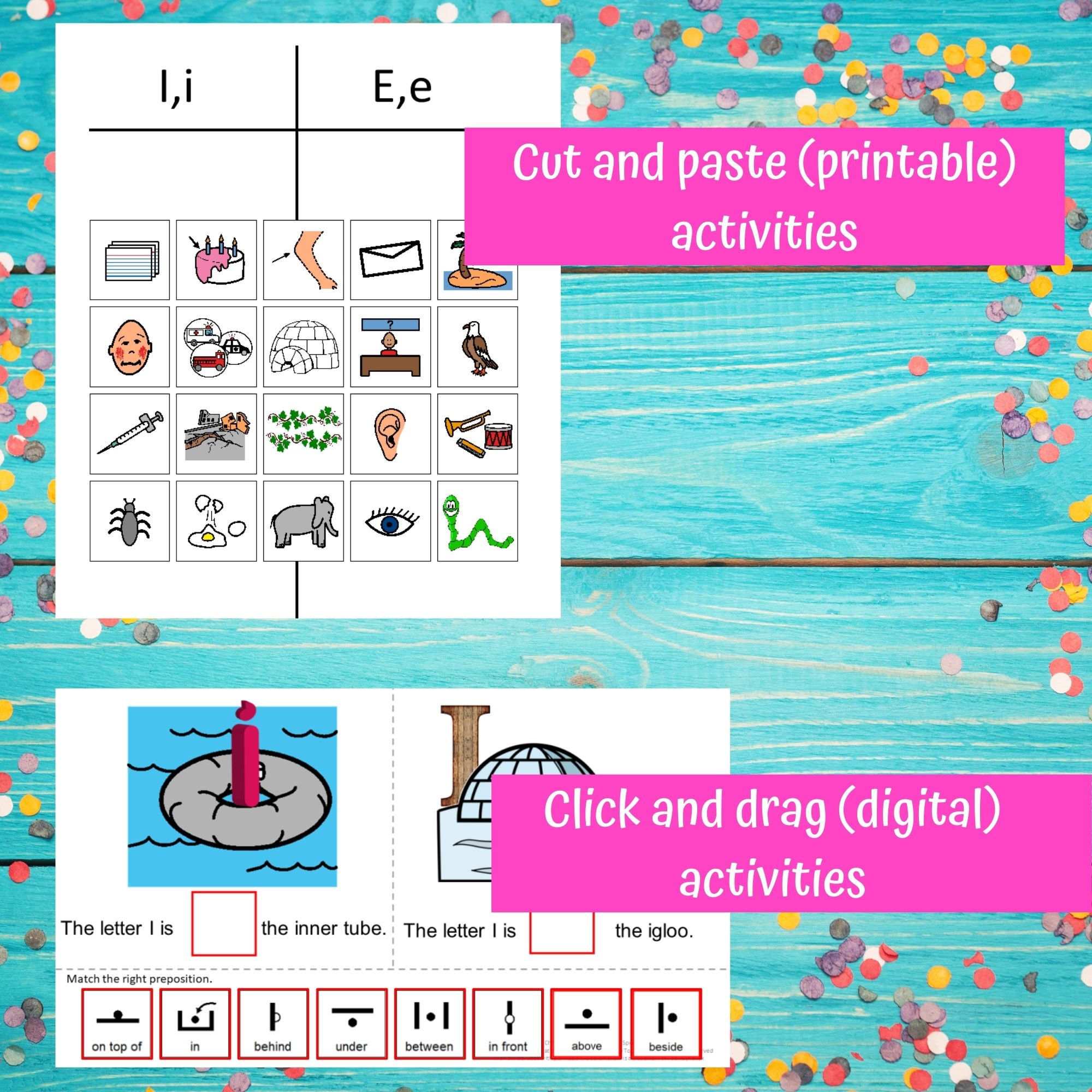Letter of the Week Letter I Unit for Special Education PRINT and ...