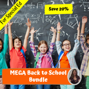 Back to School Mega Bundle for Special Education