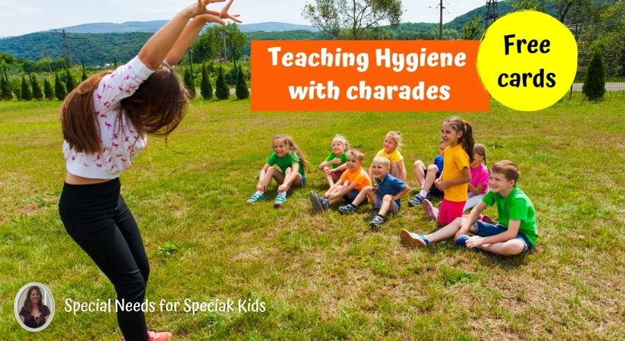 Using charades to teach hygiene
