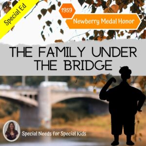 The Family Under the Bridge Novel Study for Special Education