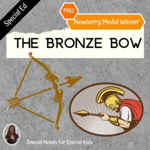 The Bronze Bow Novel Study for Special Education