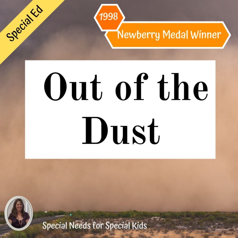 Out of the Dust Novel Study for Special Education