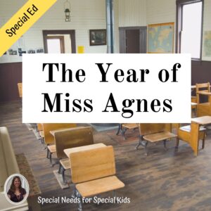 The Year of Miss Agnes Novel Study for Special Education