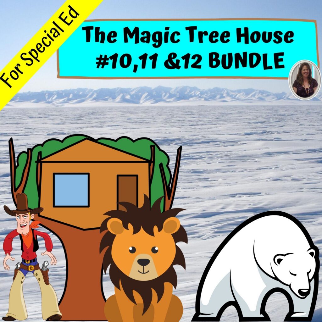 Magic Tree House Bundle: Books 10, 11, and 12 • Special Needs for ...