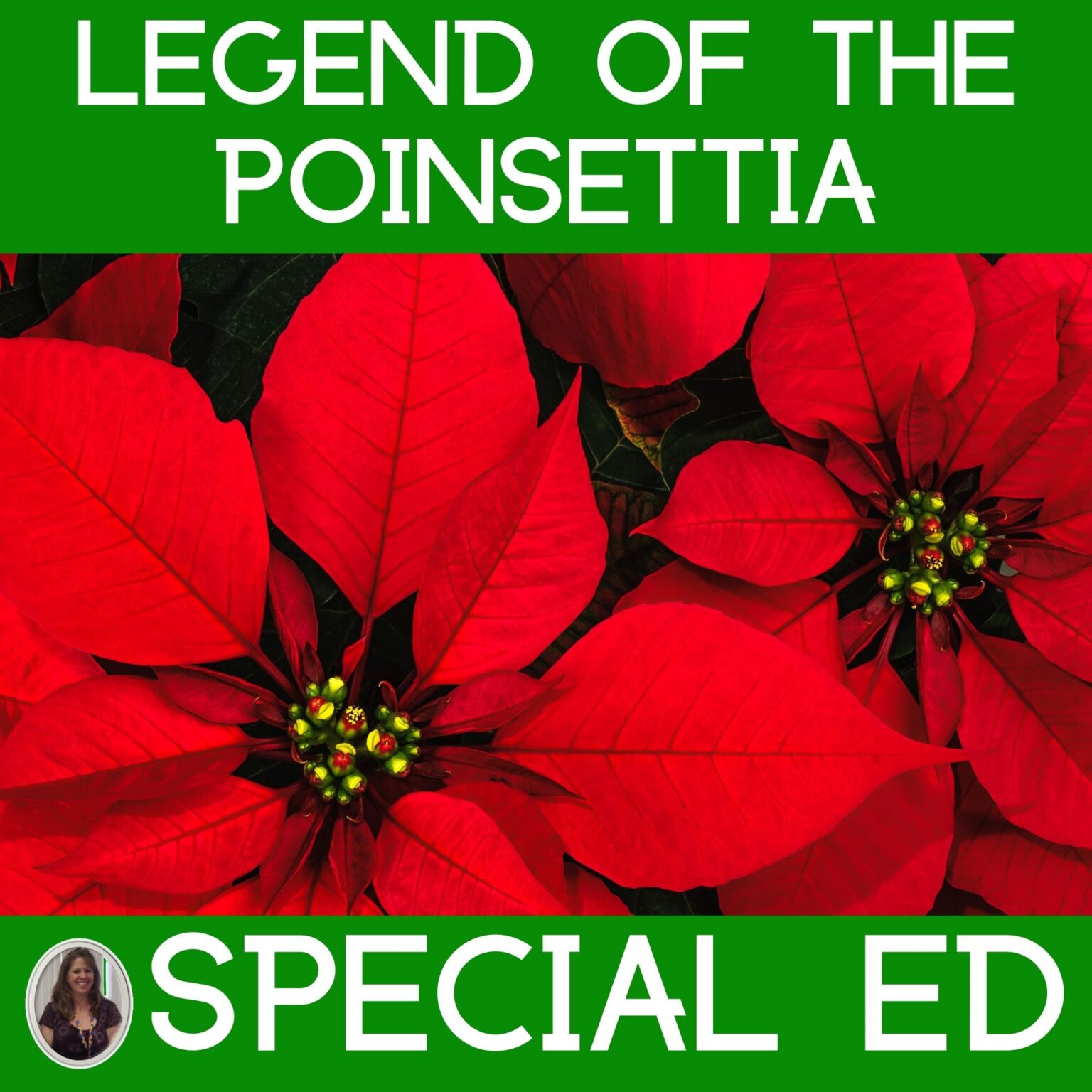 The Legend of the Poinsettia Christmas read aloud for Special Education ...