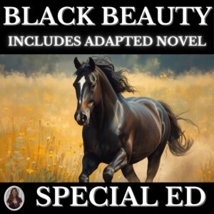 Black Beauty Adapted Novel Study Special Education Activities Chapter Questions