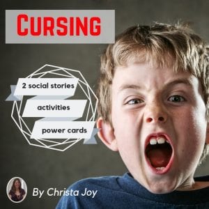 Dealing with profanity in the classroom social story unit