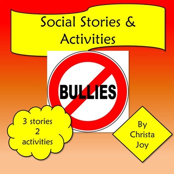Bullies are not nice social story