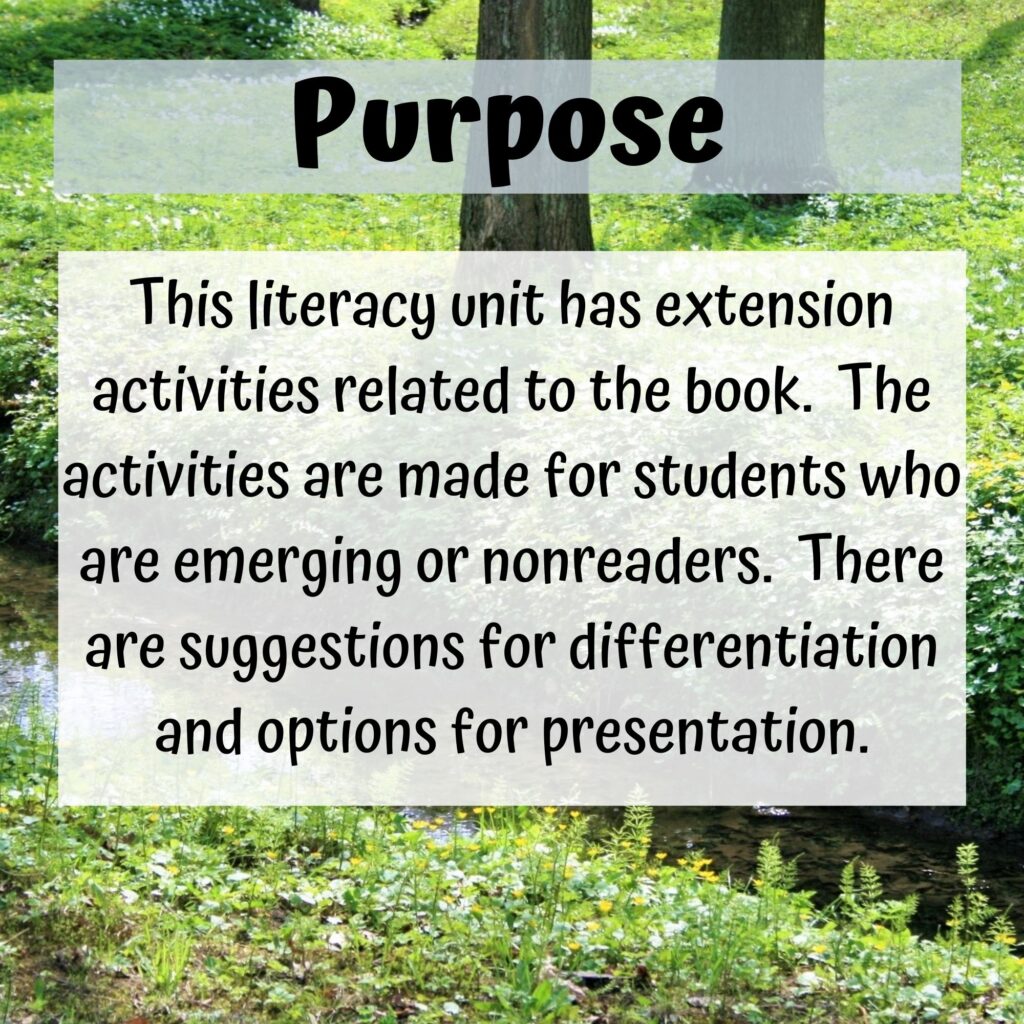 One Fine Day Literacy Unit Special Education PRINT and DIGITAL ...