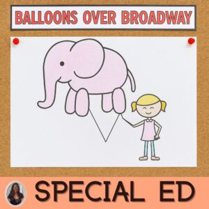Balloons Over Broadway Writing & Balloon Templates Thanksgiving Read Alouds
