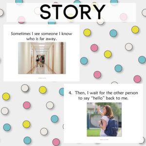 Saying Hello Social Story and Activities EDITABLE • Special Needs for ...