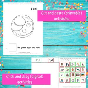 Letter of the Week Letter E Unit for Special Education PRINT AND ...