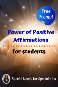 Positive affirmations for students