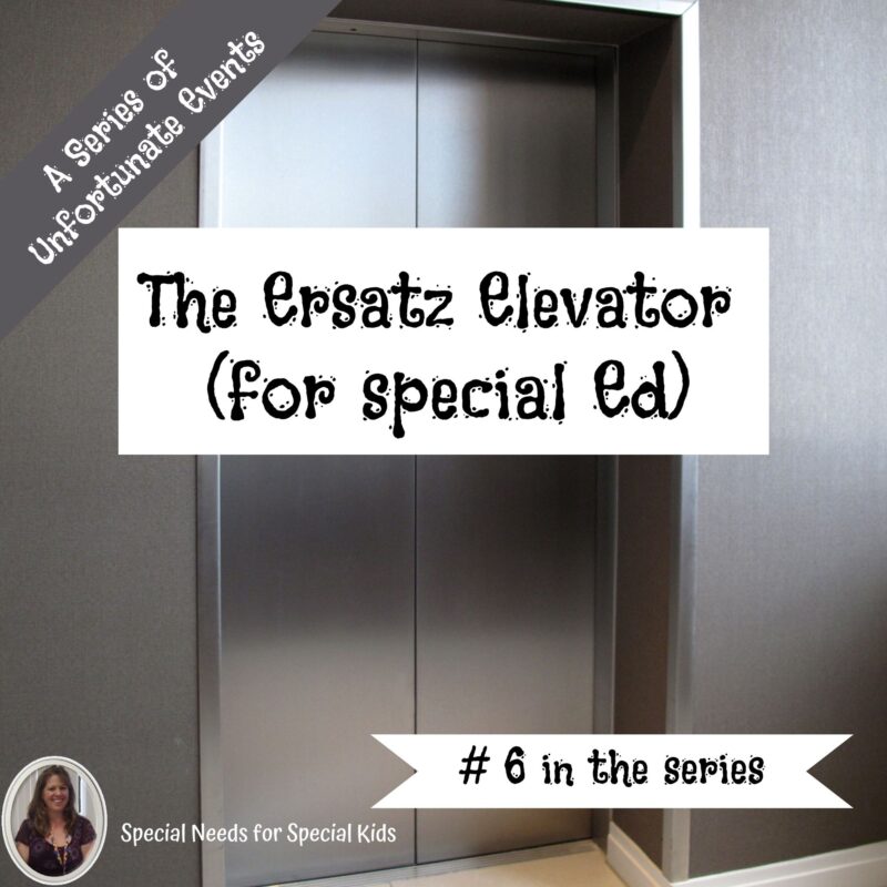 The Ersatz Elevator Novel Study for Special Education