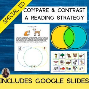 Compare and Contrast Reading Strategies for Special Education
