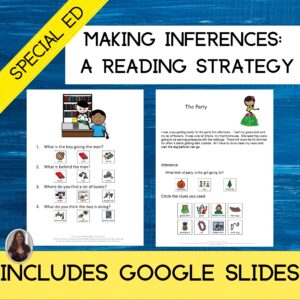 Making Inferences from pictures & text Reading Strategies for Special Education