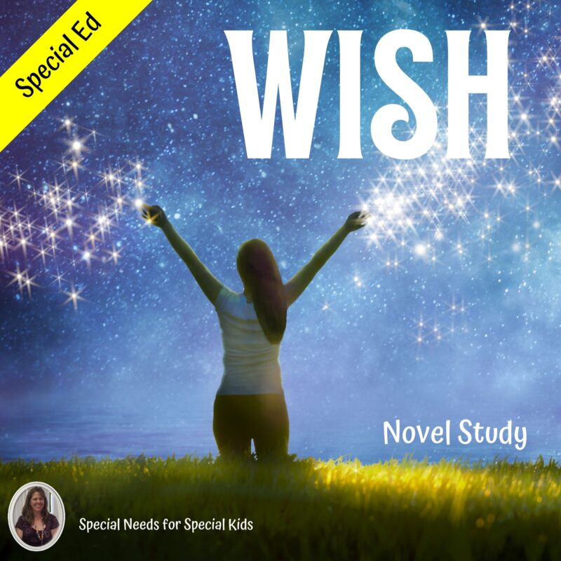 Wish Novel Study for Special Education