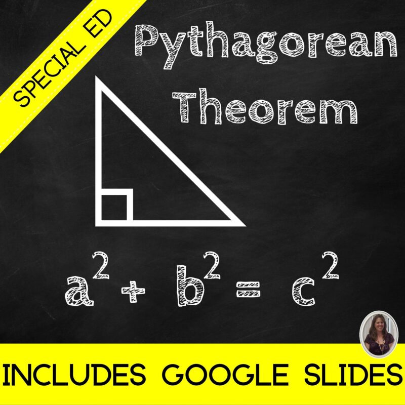 Pythagorean Theorem for Special Education