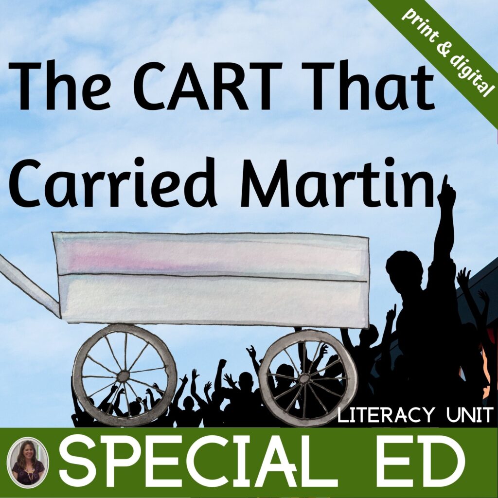 The Cart That Carried Martin Literacy Unit