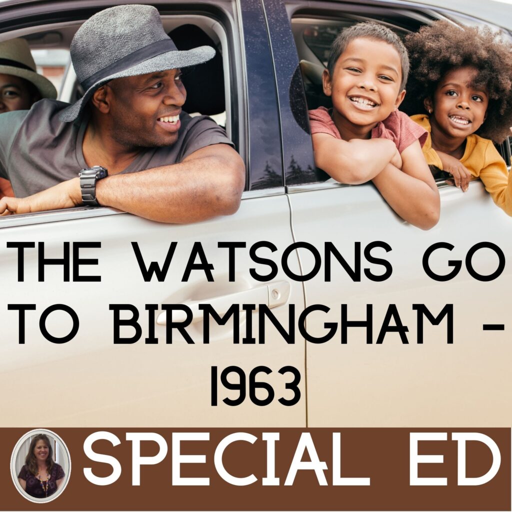 The Watsons go to Birmingham books for Black History Month