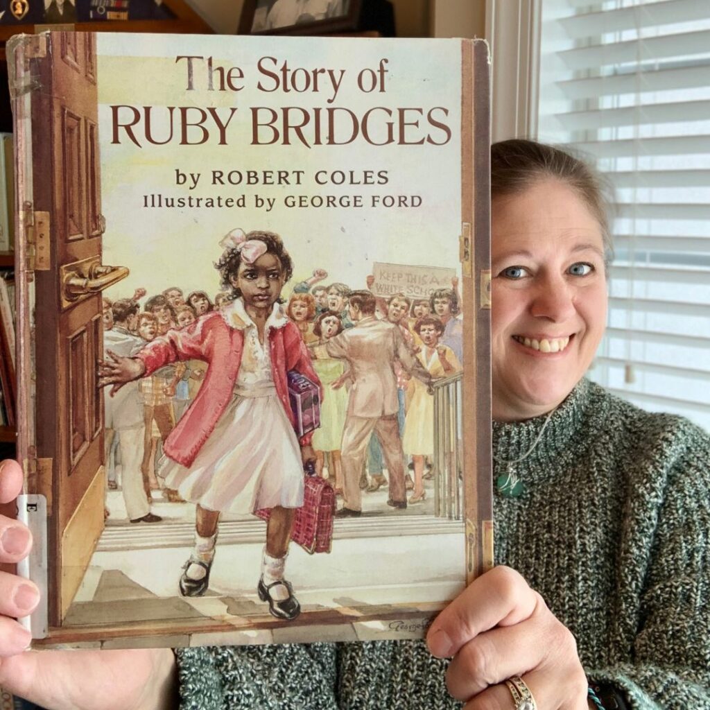 The Story of Ruby Bridges picture book for Black History Month
