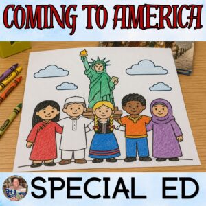 Coming to America The Story of Immigration Book Companion Special Education
