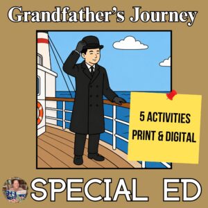 Grandfather's Journey Book Companion Activities Special Education